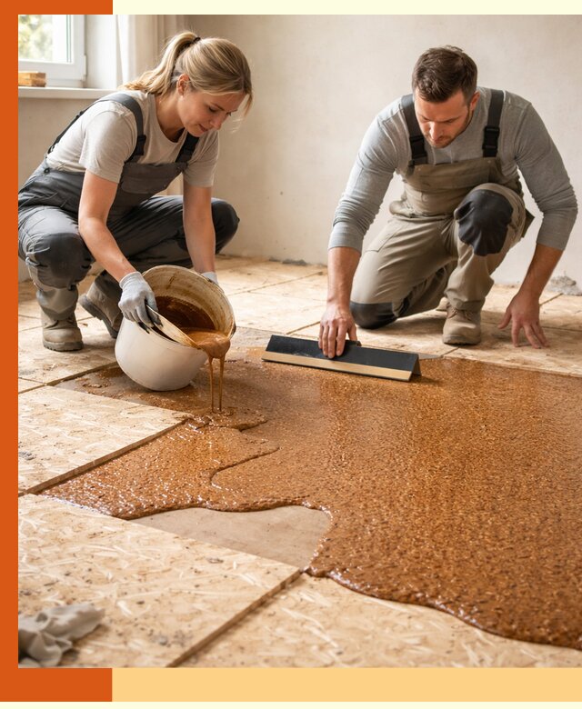 Утепление пола жидкой пробкой в Курске для квартир и домов